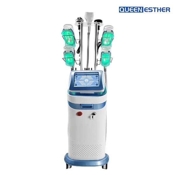 Vertical Cryolipolysis+Cavitation+RF+Lipolaser QE-203