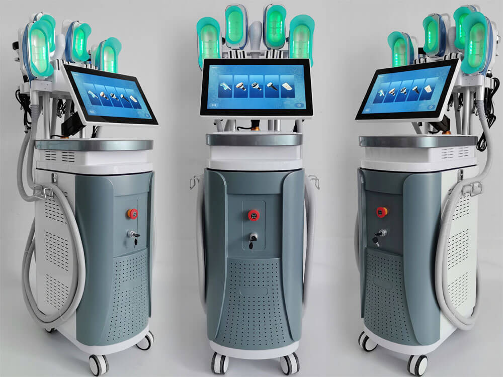 Cryolipolysis+Cavitation+Vacuum+RF+Lipolaser